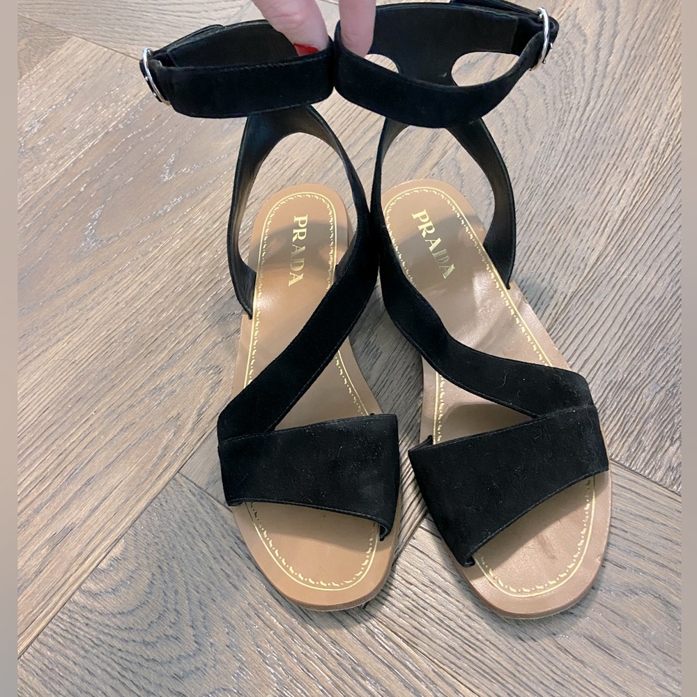 Prada sandal, size 8